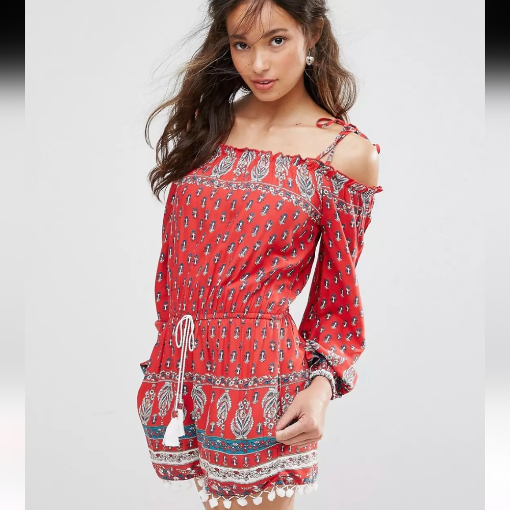 ASOS Band Of Gypsies Cold Shoulder